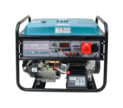 Gasoline generator with ATS 400V 8 kW Konner & Sohnen KS 10000E-3 ATS