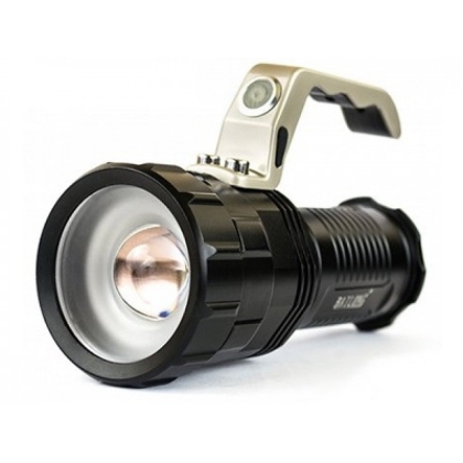 10W LED metal flashlight with Zoom