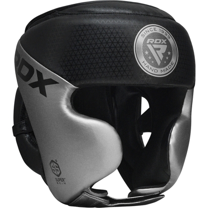 RDX L1 Mark Full Face Pro Boxing Training Head Guard-XL-Silver