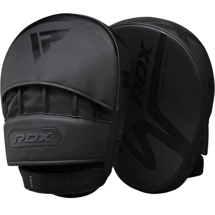 RDX T15 NOIR CURVED BOXING TRAINING PUNCH MITTS