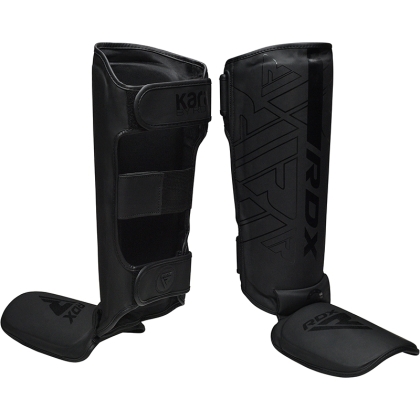 RDX F6 KARA MMA Shin Instep Guards-Black-XL