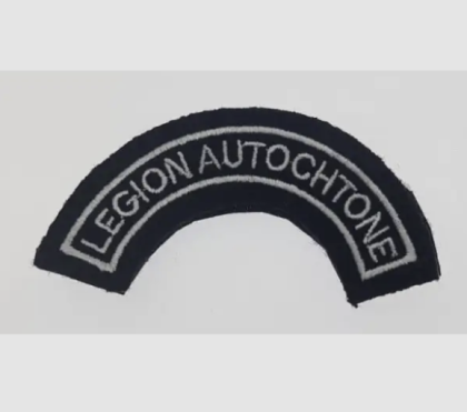 INSIGNIA SEMIREDONDA DE LA LEGIÓN NATIVA