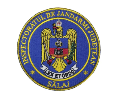 ROUND EMBROIDERED EMBROIDERED SALAJ COUNTY GENDARMI INSPECTORATE