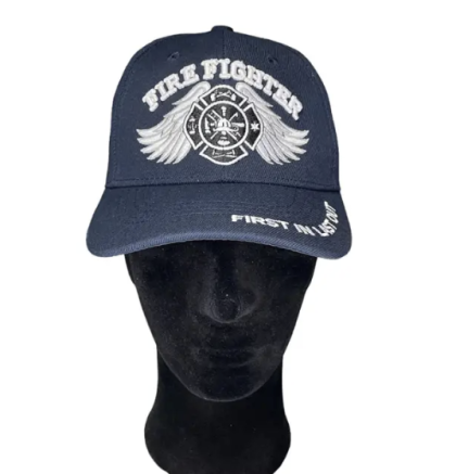 NAVY BLUE FIRE FIGHTER FULL CAP - MP1