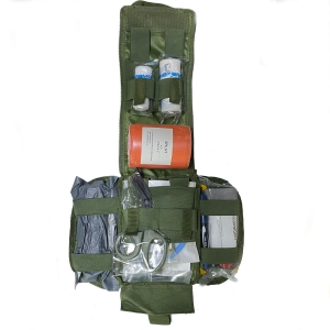 Tactical First Aid Kit IFAK with Green color Bag V2