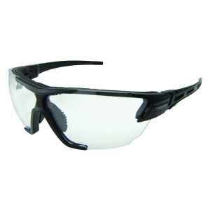 EDGE TACTICAL GLASSES PHANTOM RESCUE-BLACK THIN 2 KIK-G-15, CLEAR VAPOR SHIELD ANTI-FOG HPR2K1-G15