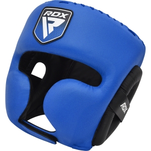 RDX APEX Boxing Head Gear With Cheek Protector Blue Small