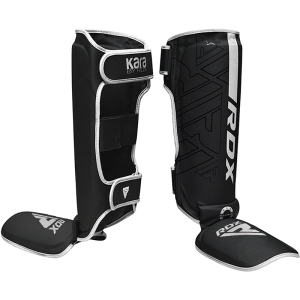 RDX F6 KARA MMA Shin Instep Guards-White-S