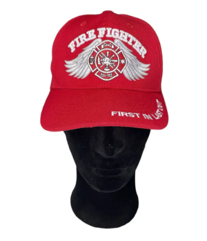 FULL CAP RED FIREFIGHTER - MP1